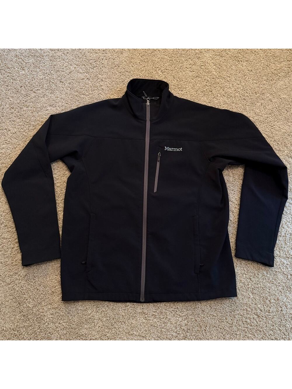 Marmot Men's Black Lightweight Jacket size Large
